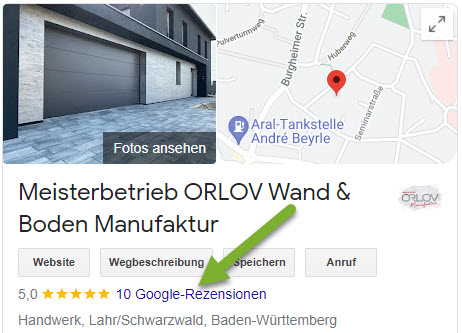 ORLOV Wand & Boden Manufaktur